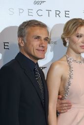 SPECTRE Premiere at Grand Rex Cinema in Paris - Léa Seydoux, Monica Bellucci, DAniel Craig, Christoph Waltz