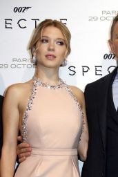 SPECTRE Premiere at Grand Rex Cinema in Paris - Léa Seydoux, Monica Bellucci, DAniel Craig, Christoph Waltz