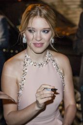 SPECTRE Premiere at Grand Rex Cinema in Paris - Léa Seydoux