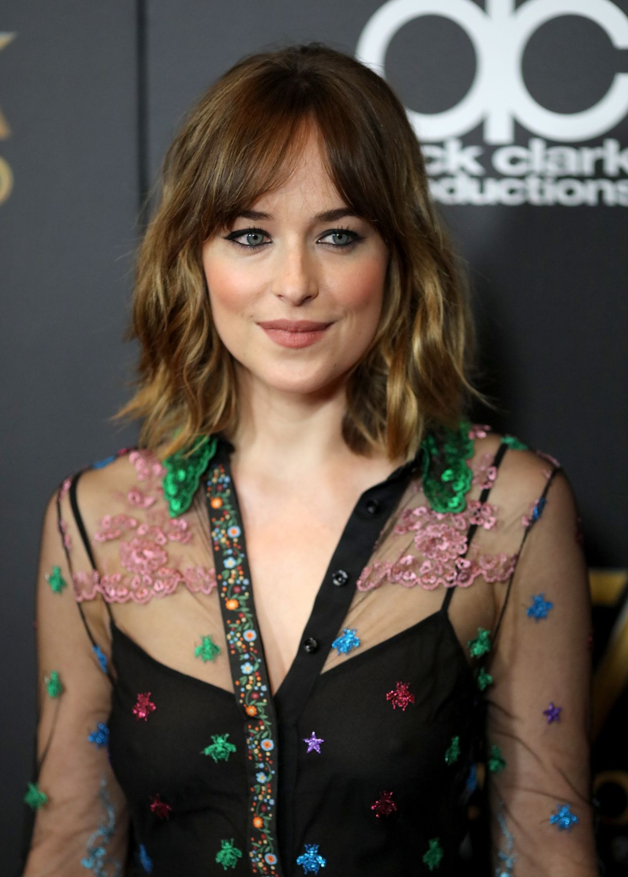 19th-annual-hollywood-film-awards-in-beverly-hills-red-carpet-dakota-johnso...