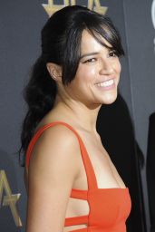 19th Annual Hollywood Film Awards in Beverly Hills Red Carpet – Michelle Rodriguez