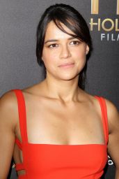 19th Annual Hollywood Film Awards in Beverly Hills Red Carpet – Michelle Rodriguez
