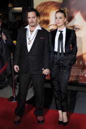 Amber Heard and Johnny Depp – THE DANISH GIRL Premiere in Westwood