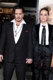 Amber Heard and Johnny Depp – THE DANISH GIRL Premiere in Westwood