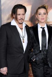 Amber Heard and Johnny Depp – THE DANISH GIRL Premiere in Westwood