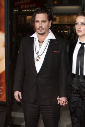 Amber Heard and Johnny Depp – THE DANISH GIRL Premiere in Westwood