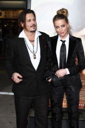 Amber Heard and Johnny Depp – THE DANISH GIRL Premiere in Westwood