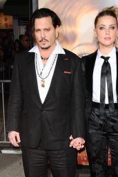 Amber Heard and Johnny Depp – THE DANISH GIRL Premiere in Westwood
