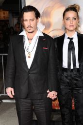 Amber Heard and Johnny Depp – THE DANISH GIRL Premiere in Westwood