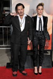 Amber Heard and Johnny Depp – THE DANISH GIRL Premiere in Westwood