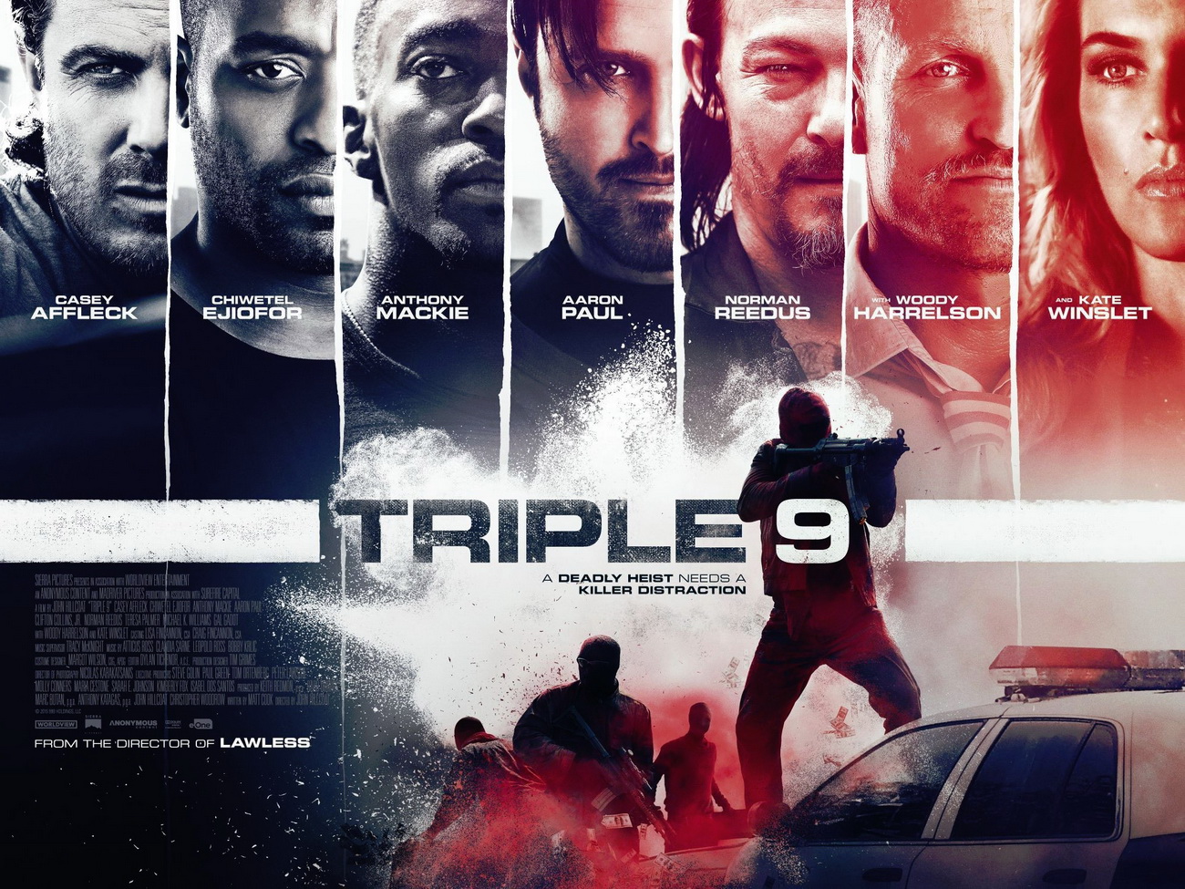 Triple 9 Character Poster
