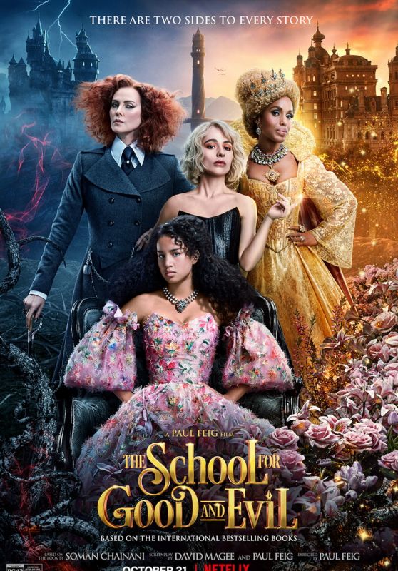 The School for Good and Evil Poster and Teaser Trailer