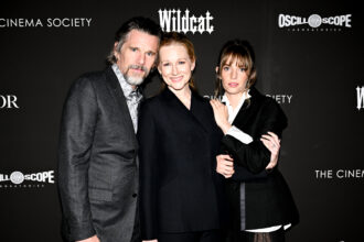 Ethan Hawke, Maya Hawke, and Laura Linney Shine at 'Wildcat' Premiere