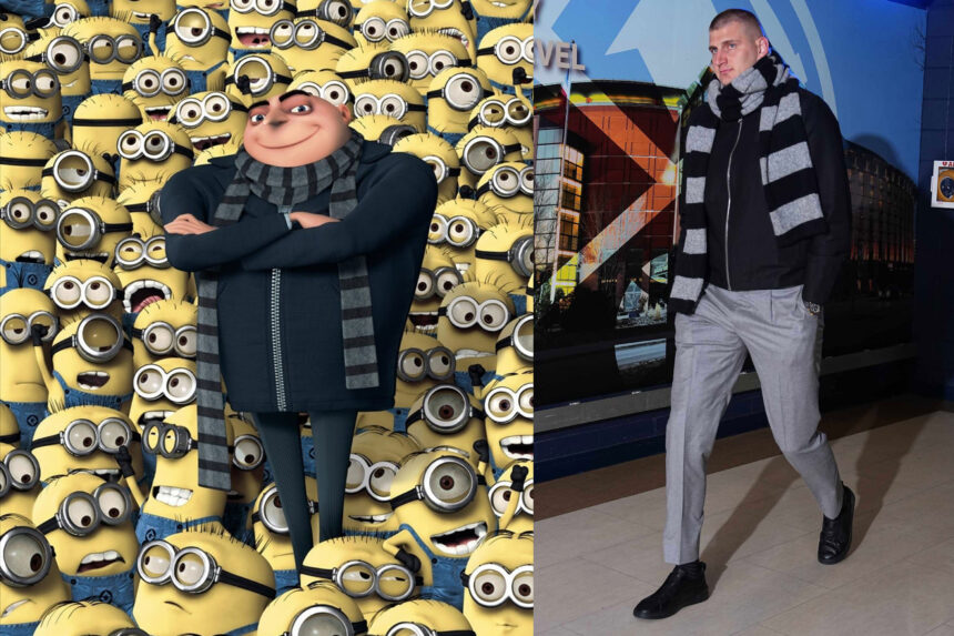 Nikola Jokic Gru Despicable Me