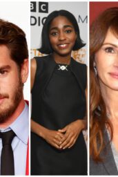 Andrew Garfield, Ayo Edebiri and Julia Roberts