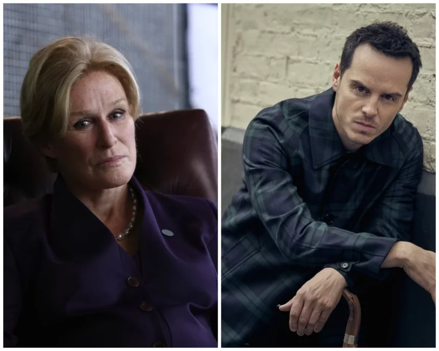 Glenn Close and Andrew Scott