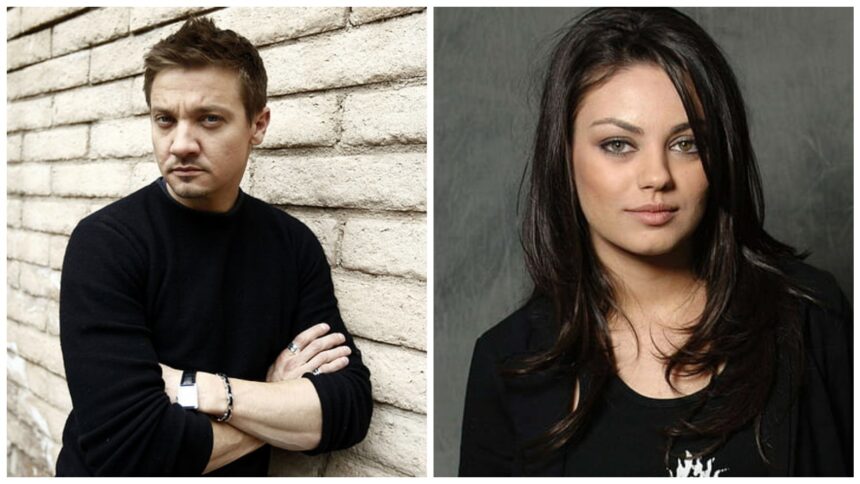 Jeremy Renner and Mila Kunis