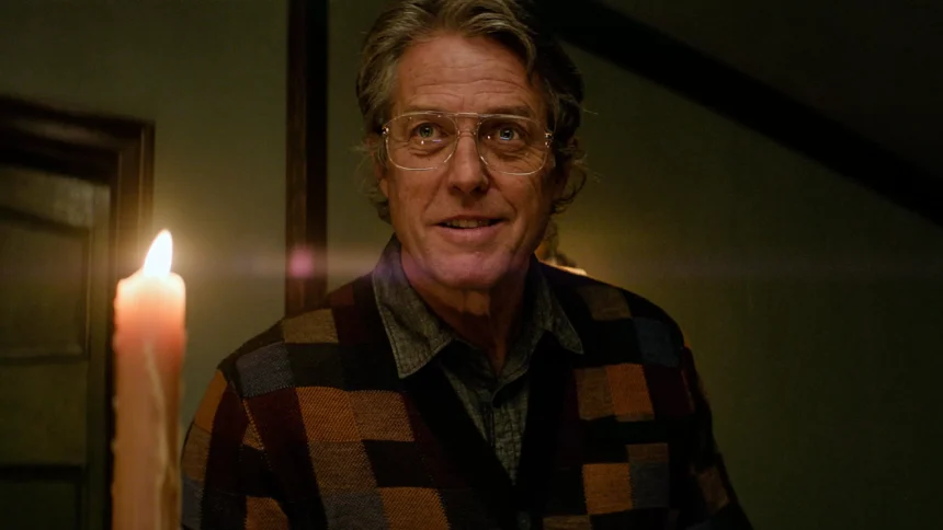 Hugh Grant in "Heretic"