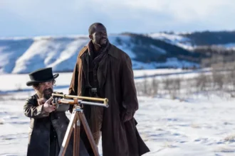 Peter Dinklage and Gbenga Akinnagbe in ‘The Thicket’