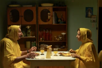 From L to R: Horacio Marassi as Norberto and Mónica Villa as Rita in Chronicles of a Wandering Saint. Courtesy of Hope Runs High.