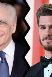 Martin Scorsese and Andrew Garfield
