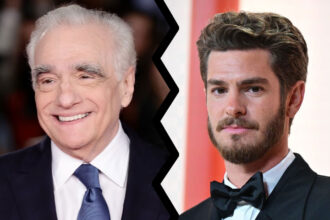 Martin Scorsese and Andrew Garfield