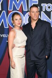 Scarlett Johansson and Channing Tatum at Fly Me To The Moon premiere