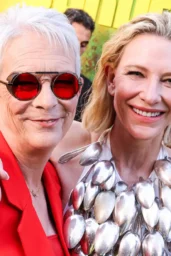 Cate Blanchett and Jamie Lee Curtis at “Borderlands” Premiere in Los Angeles
