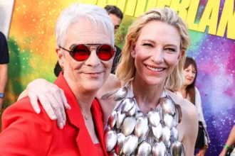Cate Blanchett and Jamie Lee Curtis at “Borderlands” Premiere in Los Angeles