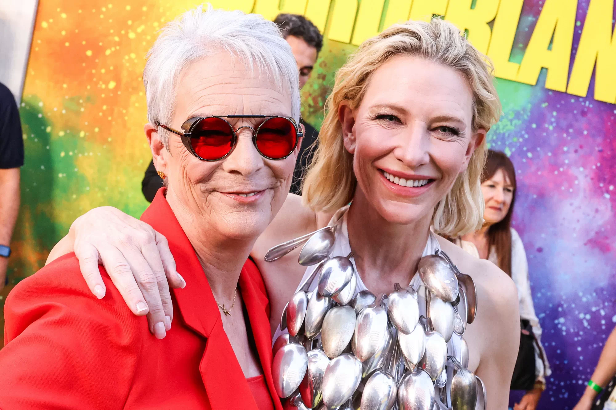 Cate Blanchett and Jamie Lee Curtis at “Borderlands” Premiere in Los Angeles