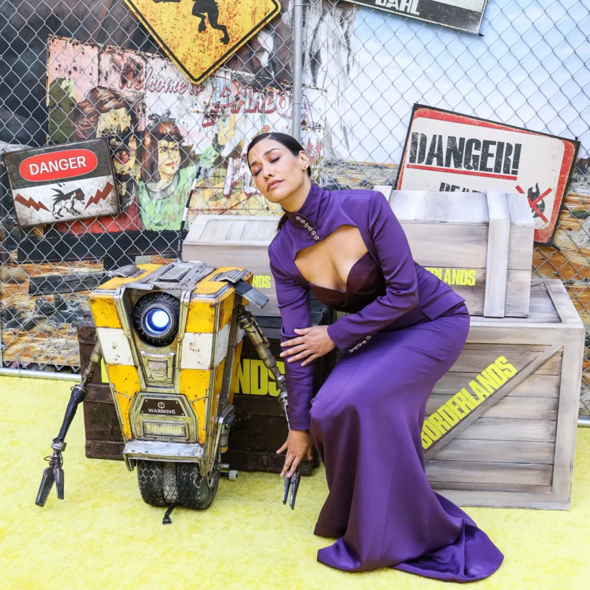 Janina Gavankar at “Borderlands” Premiere in Los Angeles