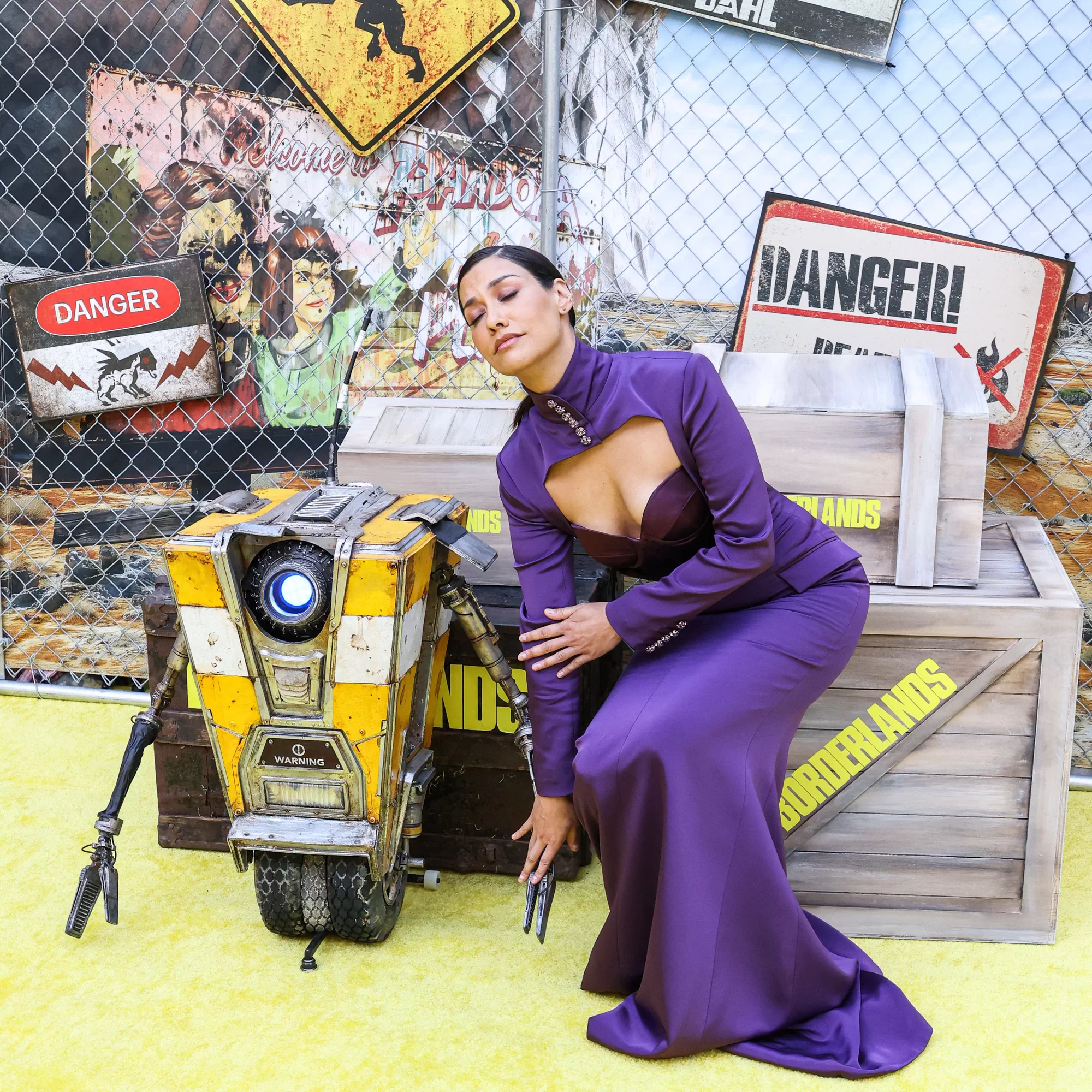 Janina Gavankar at “Borderlands” Premiere in Los Angeles