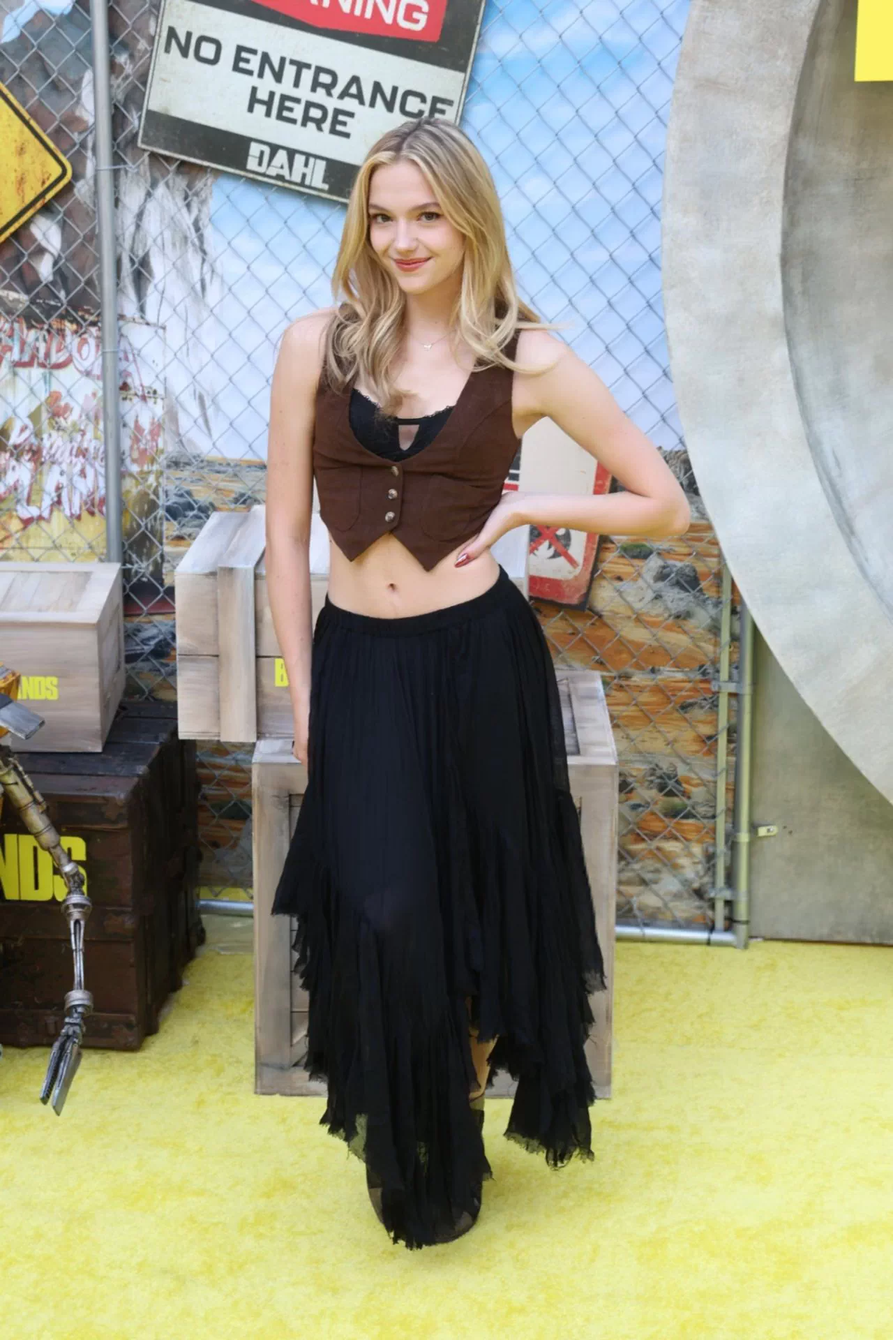 Jayden Bartels at “Borderlands” Premiere in Los Angeles