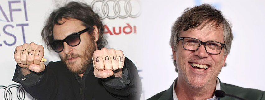 Joaquin Phoenix and Todd Haynes