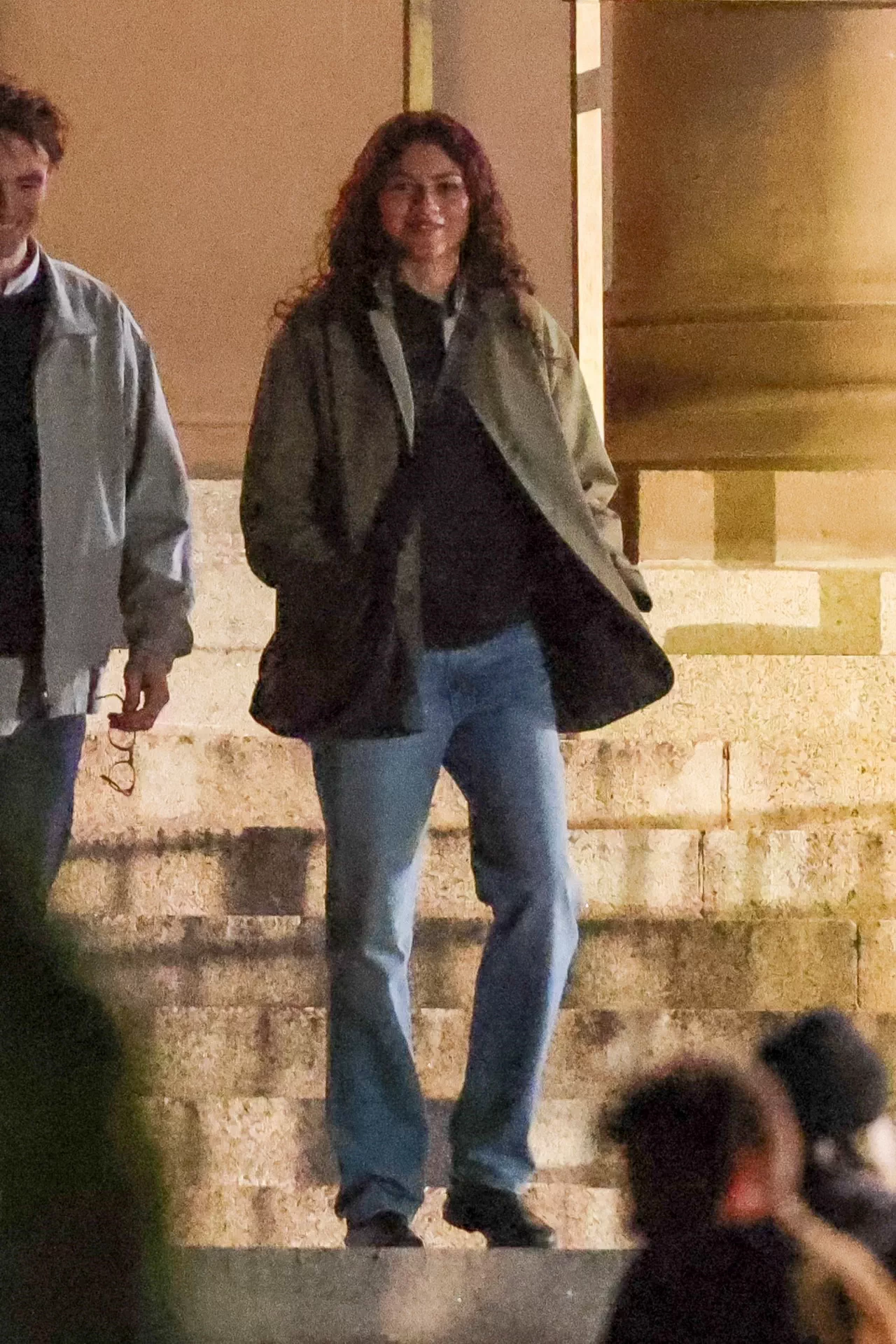 Zendaya and Robert Pattinson Share Laughs While Filming A24’s ‘The Drama’