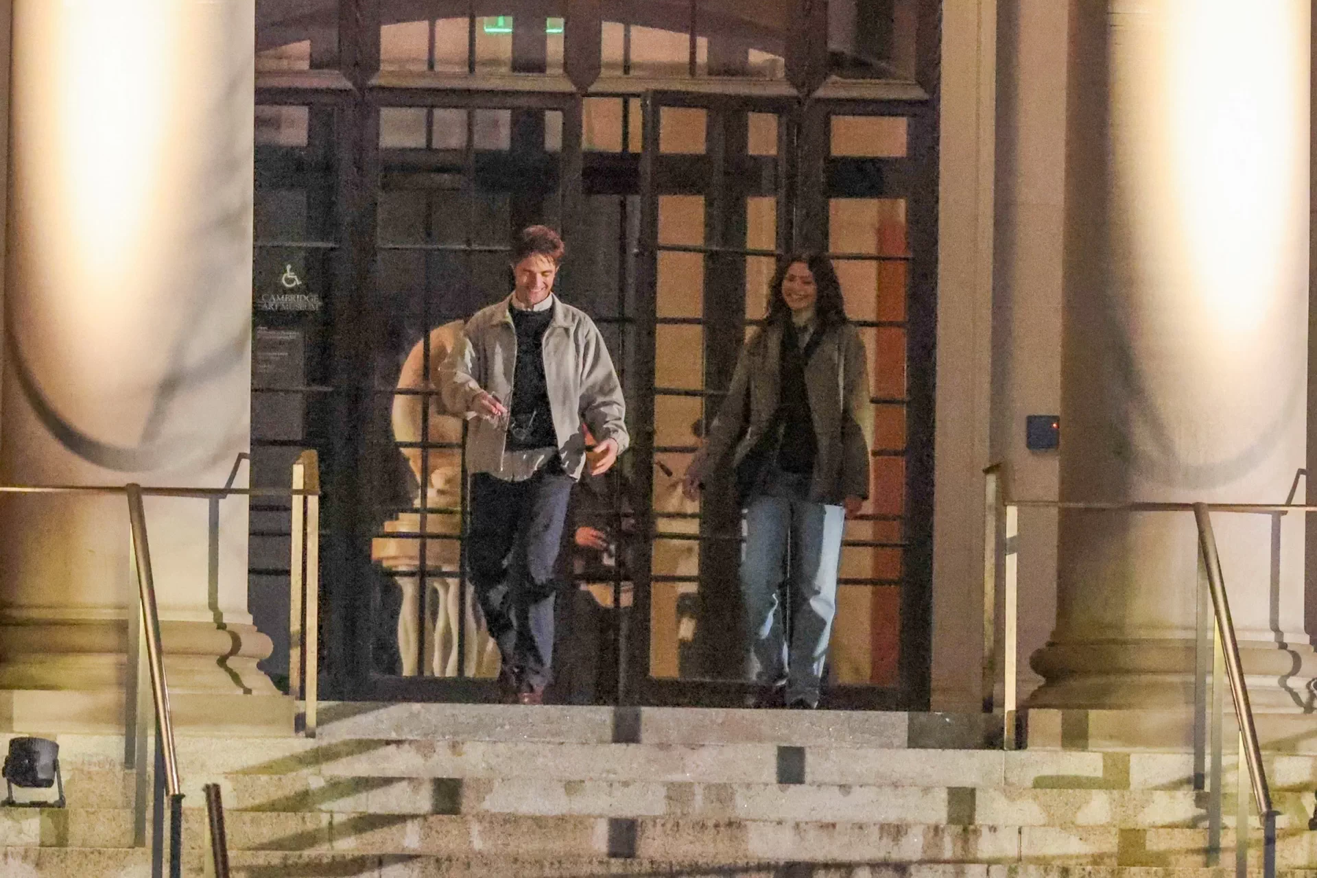 Zendaya and Robert Pattinson Share Laughs While Filming A24’s ‘The Drama’