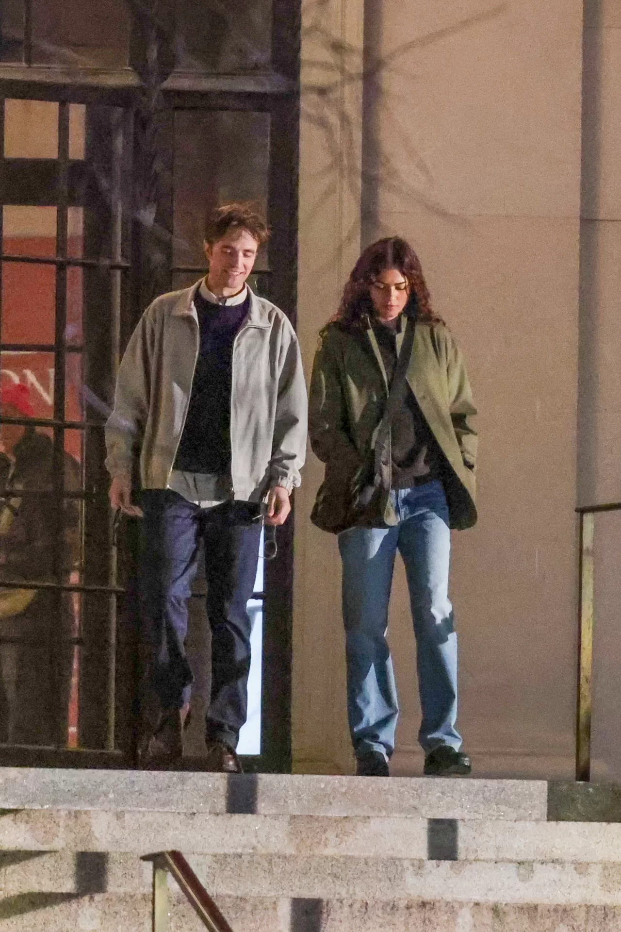 Zendaya and Robert Pattinson Share Laughs While Filming A24’s ‘The Drama’