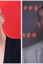 Charlize Theron and Christopher Nolan