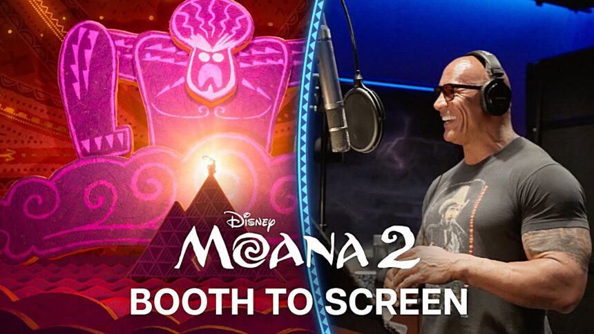 Dwayne Johnson Sing moana