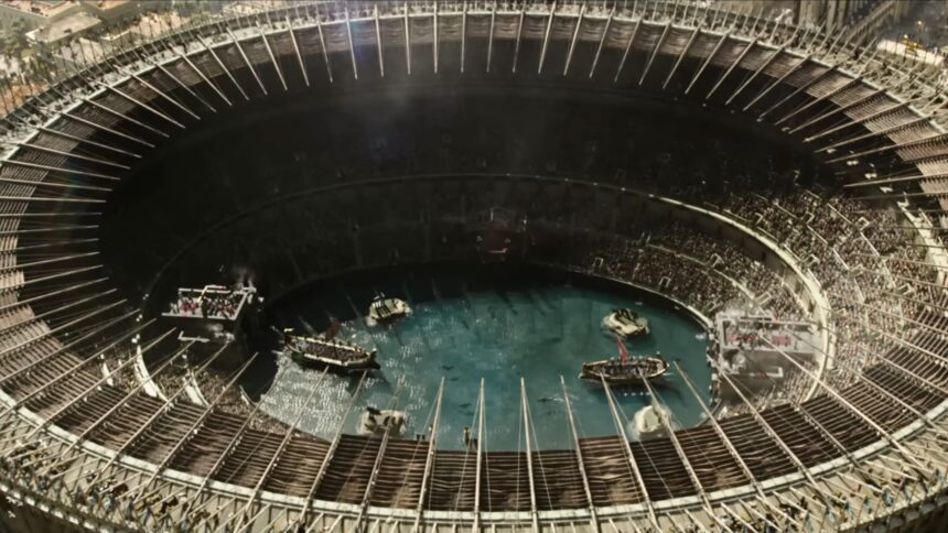 Gladiator Colosseum Water Fight