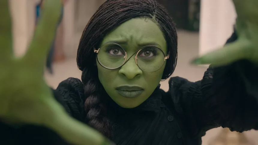 Wicked Green Skinned Elphaba