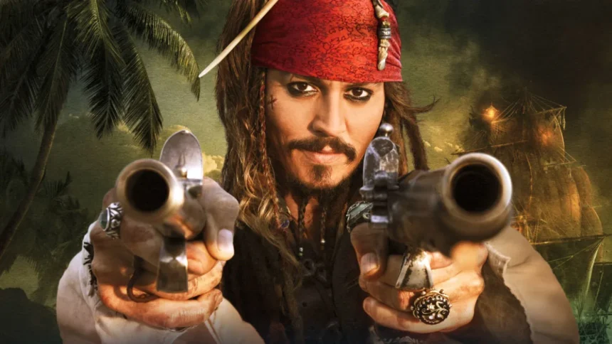 Johnny Depp in Pirates