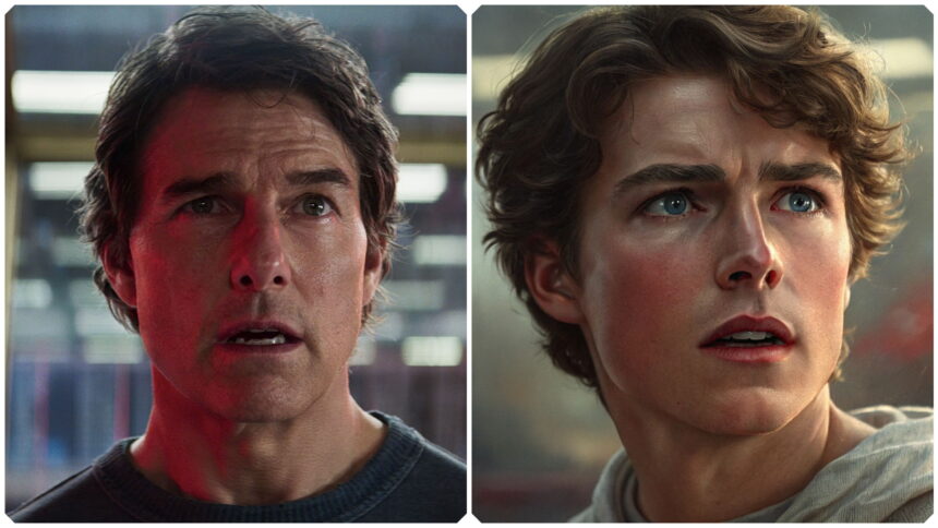 Young Ethan Hunt Tom Cruise