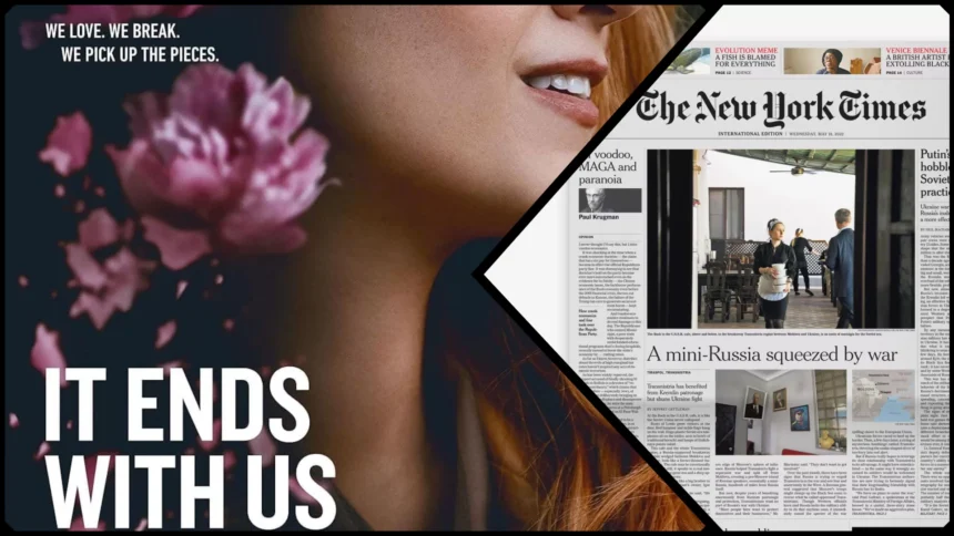 Director of It Ends With Us Files $ M Lawsuit Against New York Times