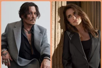 Johnny Depp and Penélope Cruz