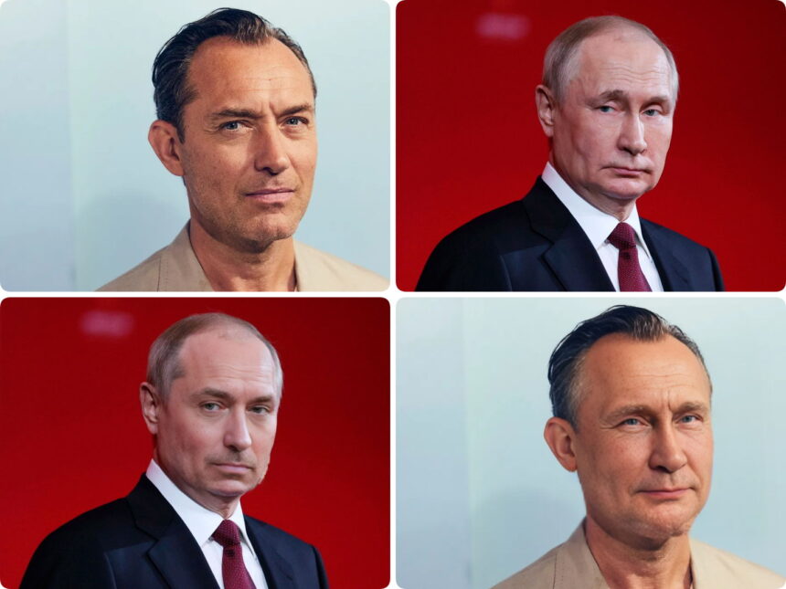 Jude Law Playing Vladimir Putin
