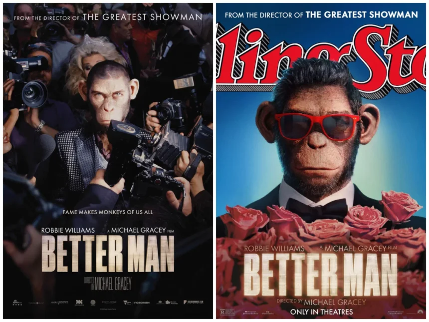 Robbie Williams as a Monkey Exploring the Bold Choices in Better Man