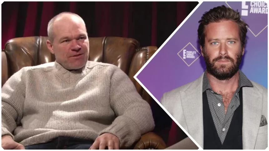 Uwe Boll and Armie Hammer