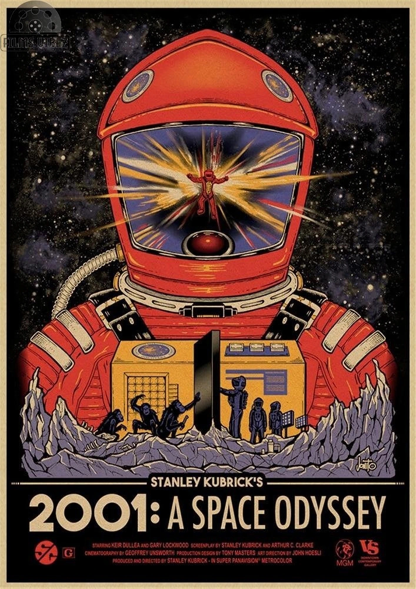 2001: A Space Odyssey Poster