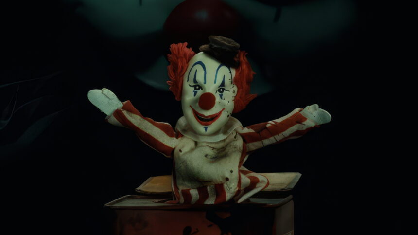 Clown in a Cornfield